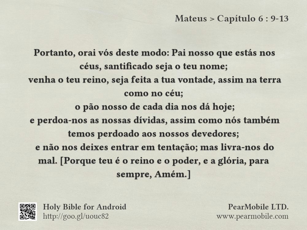 Mateus, Capítulo 6:9-13